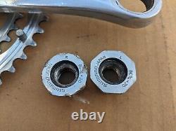 Shimano Dura Ace AX Crankset Road Pedals Toe Clips Vintage Retro Erotica Rare