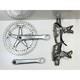 Shimano Dura-ace Ex Crankset 52/40t 165mm + Pedals Fc-7200 Pd-6300 Used