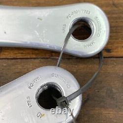 Shimano Dura Ace FC-7701 Crank Set 172.5 mm Octalink Vintage FC-7700 130 mm A1