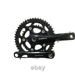 Shimano FC-RS200 170mm 50-34T 2x8-Speed Crankset Black with BB-UN300