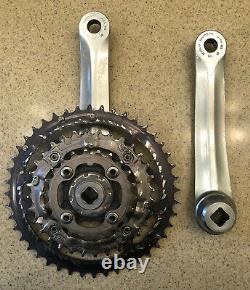 Shimano LX Fc-m570 175 44/32/22t Mega 9 Crank Set + Bottom Bracket Bb-un52