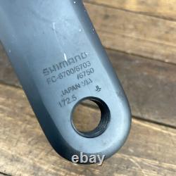 Shimano Ultegra Crank Set Double 172.5 FC-6750 10s 10 Speed 110 BCD Compact A4