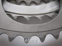 Shimano Ultegra Triple Crank set 9spd FC-6500/6503 170mm 53/42/20 low miles/wear