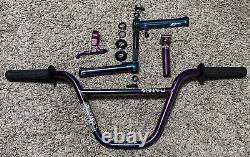 Snafu Jet Fuel BMX Jackson Signature Scotty Cranmer Bars, Mayweather Crank Set