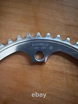 Sugino 75 Crankset 170mm with Chainring 144 49T NJS