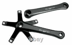 Sugino 75 Track Crank Arm Set 165mm, 144 BCD, Square Taper ISO Spindle