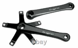 Sugino 75 Track Crank Arm Set 165mm, 144 BCD, Square Taper ISO Spindle Interfa