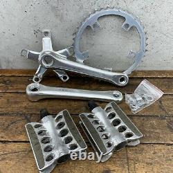 Sugino Crank Set Old School BMX Single Fixie 40t Pedals Cranks