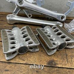 Sugino Crank Set Old School BMX Single Fixie 40t Pedals Cranks