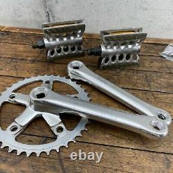 Sugino Crank Set Old School BMX Single Fixie 40t Pedals Cranks