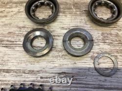 Sugino Crank Set Spider Chainring Tange Bottom Bracket Old School Bmx Vintage