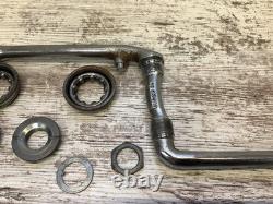 Sugino Crank Set Spider Chainring Tange Bottom Bracket Old School Bmx Vintage