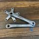 Sugino Gt Crank Set Chrome Old School Bmx 170 Mm Double 110 Bcd Og 1980s A2