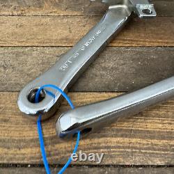 Sugino GT Crank Set CHROME Old School BMX 170 mm Double 110 BCD OG 1980s A2