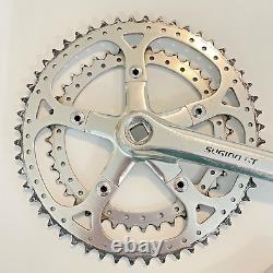 Sugino GT Crank Set Chrome Old School BMX 170 mm Double 110 BCD Drillium