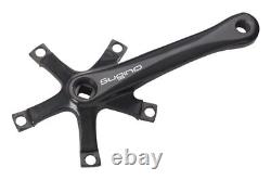 Sugino RD2 Crank Arm Set 175mm, Single Speed, 130 BCD, Square Taper JIS Spindl