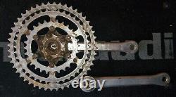 Sugino Super Maxy Crank Set 180mm Forged Alloy Silver Square Taper