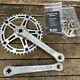 Sugino Super Mighty Crank Set Crown Competition 170mm Blue Old School Bmx