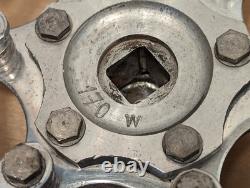 TA CRANK SET -TANDEM- 170mm ARMS TRIPLE SPROCKETS COMPLETE SET WITH BB's