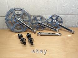 TA CRANK SET -TANDEM- 170mm ARMS TRIPLE SPROCKETS COMPLETE SET WITH BB's