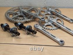 TA CRANK SET -TANDEM- 170mm ARMS TRIPLE SPROCKETS COMPLETE SET WITH BB's