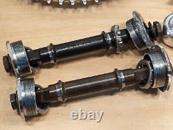 TA CRANK SET -TANDEM- 170mm ARMS TRIPLE SPROCKETS COMPLETE SET WITH BB's
