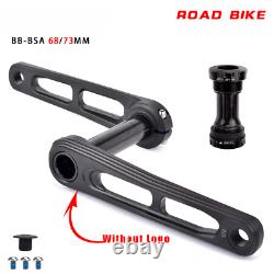 Ultralight Road Bike Crankset 170mm Aluminum Alloy Hollow Bicycle Crank Set New