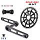 Ultralight Road Bike Crankset 170mm Aluminum Alloy Hollow Bicycle Crank Set New