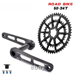 Ultralight Road Bike Crankset 170mm Aluminum Alloy Hollow Bicycle Crank Set New