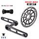 Ultralight Road Bike Crankset 170mm Aluminum Alloy Hollow Bicycle Crank Set New