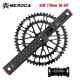 Ultralight Road Bike Crankset 170mm Crank 50-34t/53-39t Double Chainring
