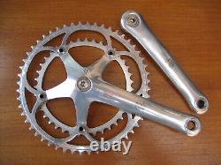 VINTAGE CAMPAGNOLO C-RECORD 175mm 52/39T SQUARE TAPER CRANK SET