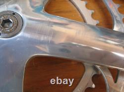 VINTAGE CAMPAGNOLO C-RECORD 175mm 52/39T SQUARE TAPER CRANK SET