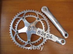 VINTAGE CAMPAGNOLO C-RECORD 175mm 52/39T SQUARE TAPER CRANK SET