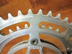 VINTAGE STRONGLIGHT MODEL 93 170L 52/42T CRANK SET FRENCH 14x125