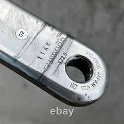 VIntage Shimano Ultegra Crank Set FC-6600 172.5 mm 130 10 Bottom Bracket 68 10s