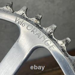 Velo Orange Crank Set Alloy Track 50.4 TA Stronglight 170 44t Eroica Vintage