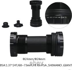 Versatile 170mm Crank Arm Set with 38T Narrow Wide Chainring Matte Black