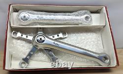 Vintage Avocet silver 170mm crank set NOS