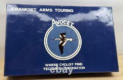 Vintage Avocet silver 170mm crank set NOS