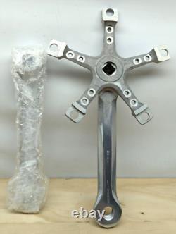 Vintage Avocet silver 170mm crank set NOS