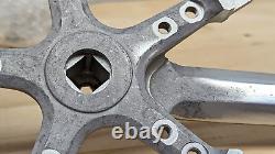 Vintage Avocet silver 170mm crank set NOS