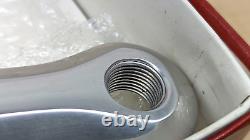 Vintage Avocet silver 170mm crank set NOS