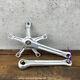 Vintage Bianchi Crank Set 170 Mm 144 Double 5 Arm Alloy Race Stamped Ofmega