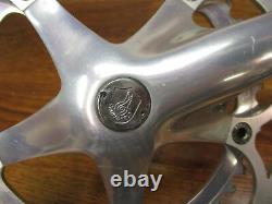 Vintage Campagnolo Athena Silver 170l 135 Bcd 53/41t Crank Set & Italian Bb