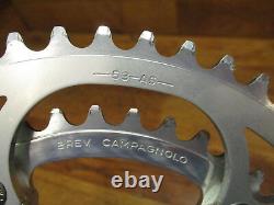 Vintage Campagnolo Athena Silver 170l 135 Bcd 53/41t Crank Set & Italian Bb