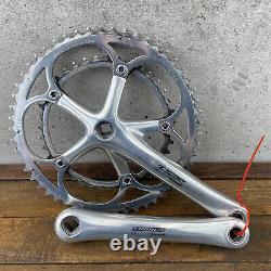 Vintage Campagnolo Chorus Crank Set Double 175 mm 135 BCD Italy Race Eroica A2