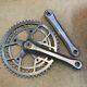 Vintage Campagnolo Crank Set 170 Mm 116 Bcd Double 42/52 Fits Victory Triomphe