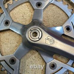 Vintage Campagnolo Crank Set 170 mm 116 BCD Double 42/52 Fits Victory Triomphe