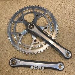 Vintage Campagnolo Crank Set 170 mm 116 BCD Double 42/53 Fits Victory Triomphe